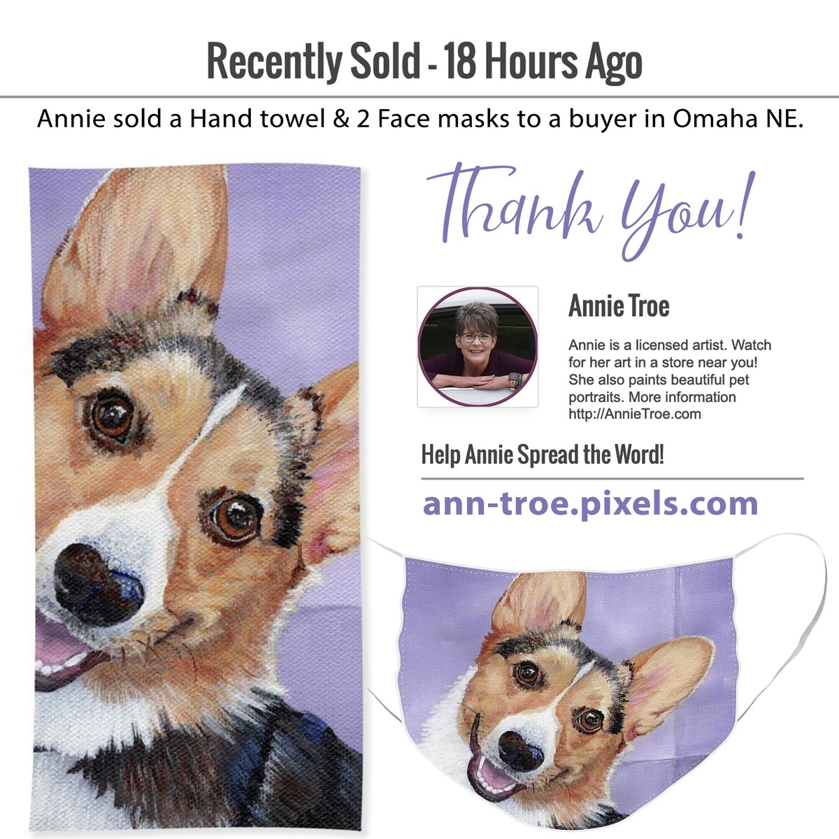 AnnieTroe's tweet photo. Cool Beans! TY 4 supporting my artist life! πππ https://t.co/Pt0UhlqZe0 (prints, t-shirts, journals & more) #annietroe #omahaartist #nebraskaartist #liquitexartist #shoppixels #petportraits #petportrait #petportraitartist #virtualarthug #joyspreader #artheals #arthealsthesoul https://t.co/mHGlS28I0p