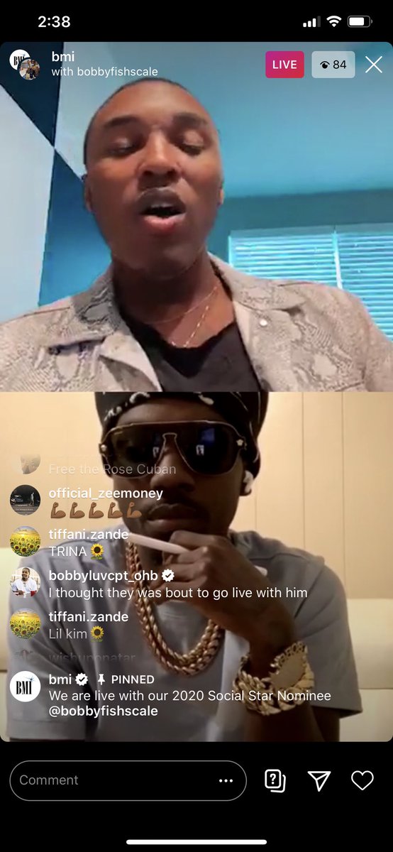 bmi's tweet photo. We are LIVE right now with @bobbyfishscale! #BMILive #BMISocialStar #VoteFishscale https://t.co/zrsQJCIa9k