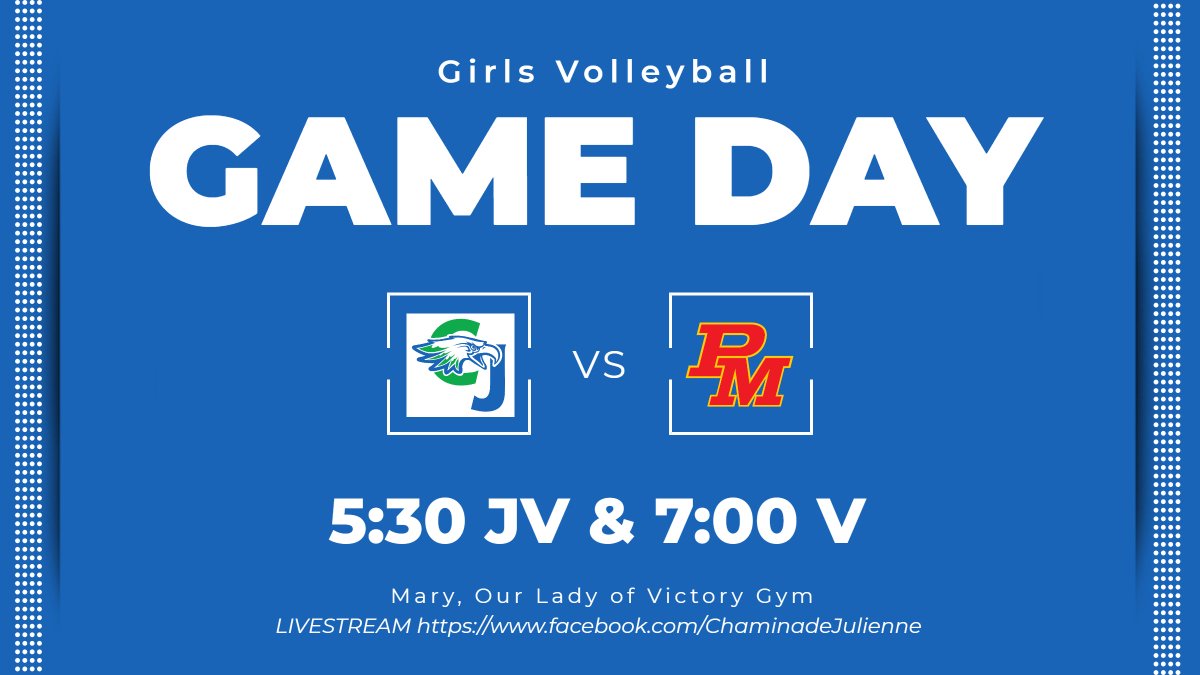 <a href="/cjeagles/">Chaminade Julienne Catholic High School</a> <a href="/CJEaglesVB/">CJ Eagles Volleyball</a> <a href="/gclcoedsports/">GCL Co-Ed League</a>