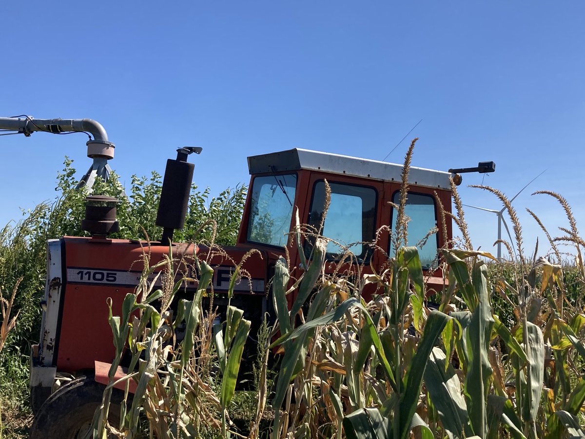 Anyone else have a tractor parked for the sole purpose of pulling out pivots. Or is that just us?