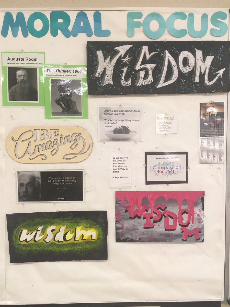 KP_ARTatHOME's tweet photo. My annual September Moral Focus board. #wisdom #moralfocus #grandriverprep #grp https://t.co/lZe5PgctcH