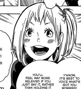 it's Yachi's birthday, the most adorable and relatable sweetheart!! she filled an empty place i wasn't even aware was there and brought so much to the story, by herself and also by helping flesh out other characters ?? 