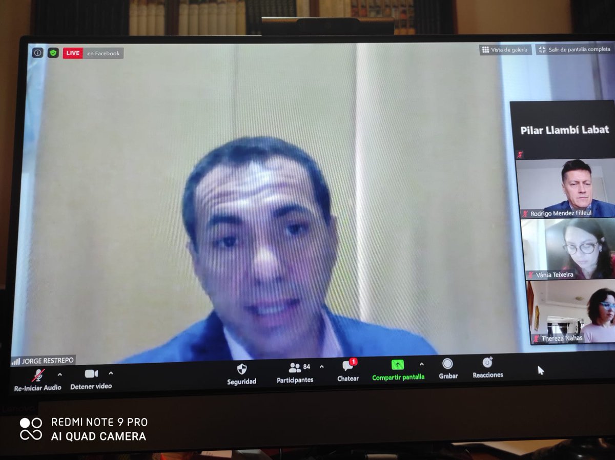 JorgeRestrepoP's tweet photo. Fue un rato muy agradable. Agradezco a todos quienes estuvieron presente en la ponencia "Teletrabajo: alternativa en el cambio de mentalidad, en una sociedad en crisis sanitaria" y las otras ponencias pertinentes.
Así se construye academia. https://t.co/SAz49hN6T2
