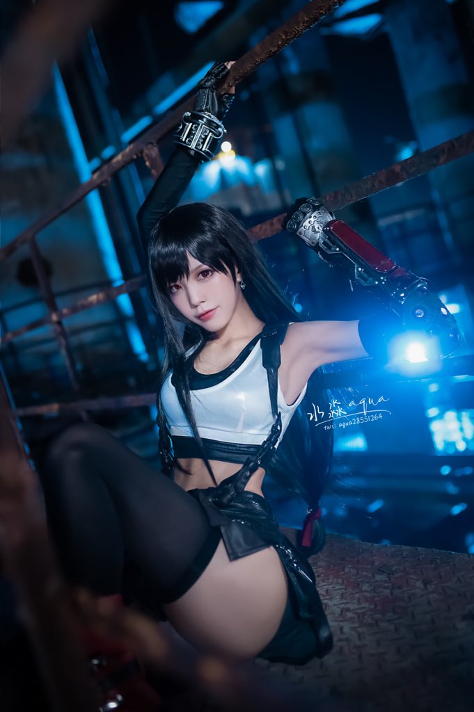 画像,#FF7Remake #FF7R #ティファ と夜にデートしたい?•Wanna have a date with #Tifa tonight?••  ゲーム原画…