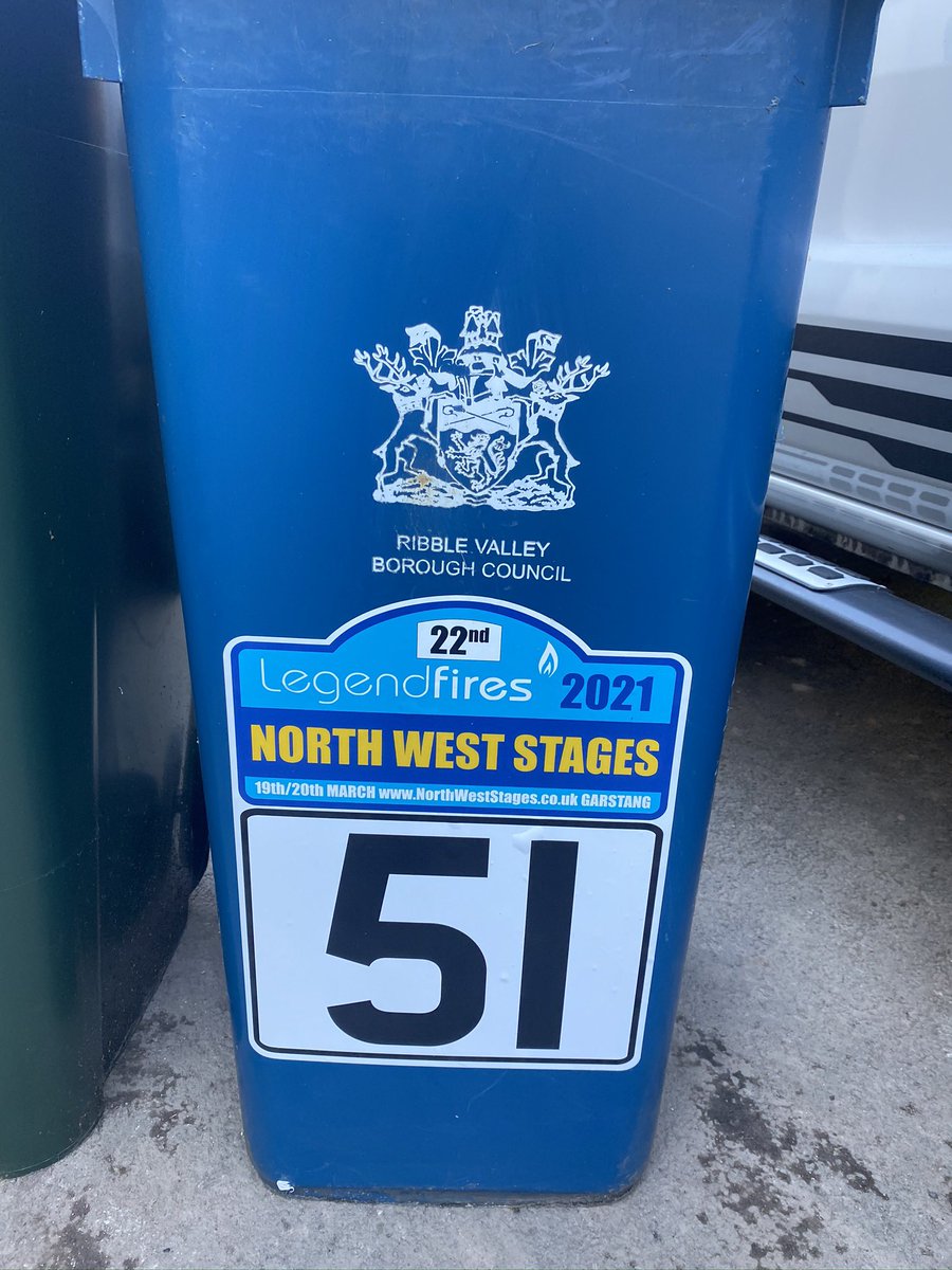 Brilliant idea by Allister Wells of Get Clobbered <a href="/Legendfires/">Legend Fires</a> <a href="/northweststages/">Legend Fires North West Stages</a> wheelie bin door squares 👌😎🔥
