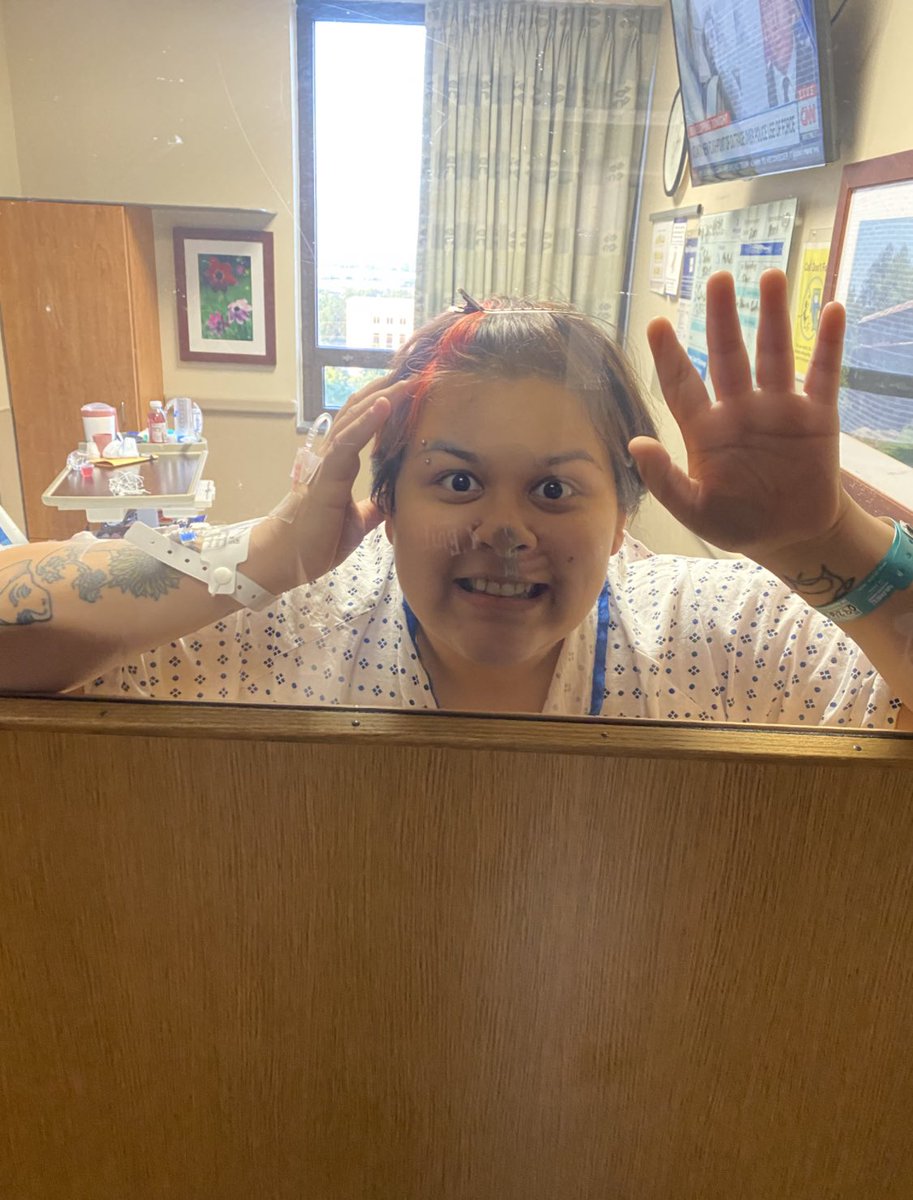youpharaoh's tweet photo. #GMMWinFace POV: my mom leaving me alone in the hospital for the night because of covid (iโm okay nw) https://t.co/dQWE197Y2P