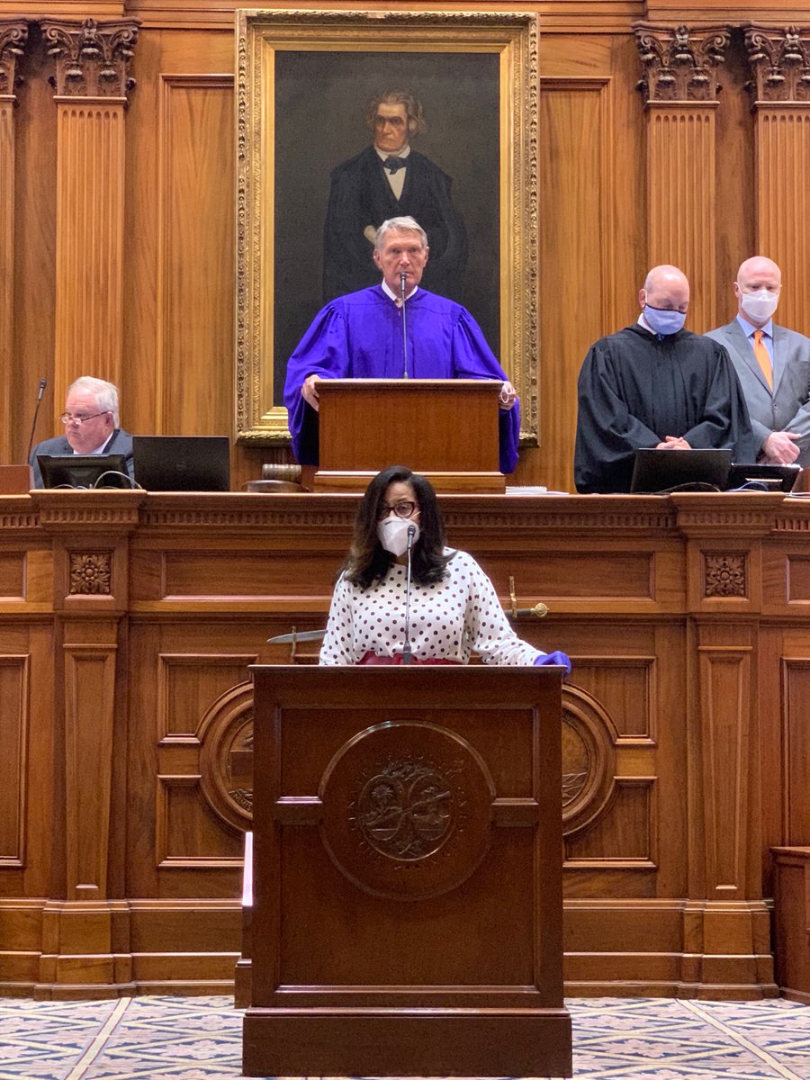 As many of you know, the SC Senate convened yesterday to discuss protections for voters ahead of the November election. Here are my remarks "from the well..."