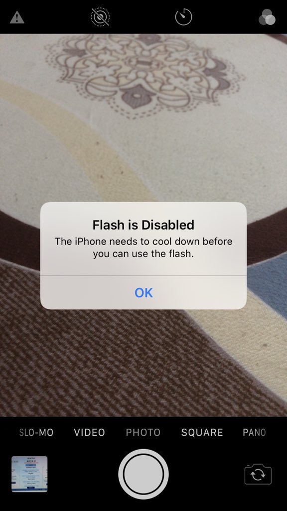 zeba1922's tweet photo. @tim_cook @AppleSupport my phone flash usually disabled twice or thrice a week but this time it started acting like chinese phone, you can bake cookies on it. I have wasted my money in buying this phone https://t.co/rZcAI73pmP