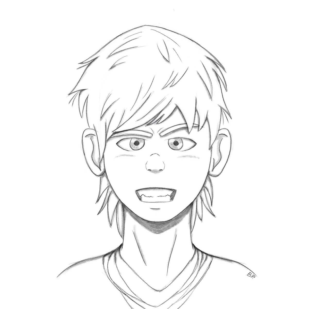 PeterBajnoci's tweet photo. A more manga-style Daniel #lis2daniel #LifeIsStrange2 https://t.co/SSyXxZnmKe