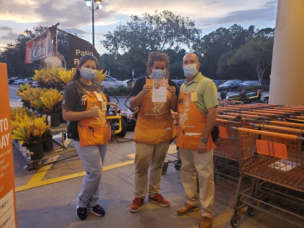 Homer for Joseph! Living our values by doing the right thing. Awesome lot associate!