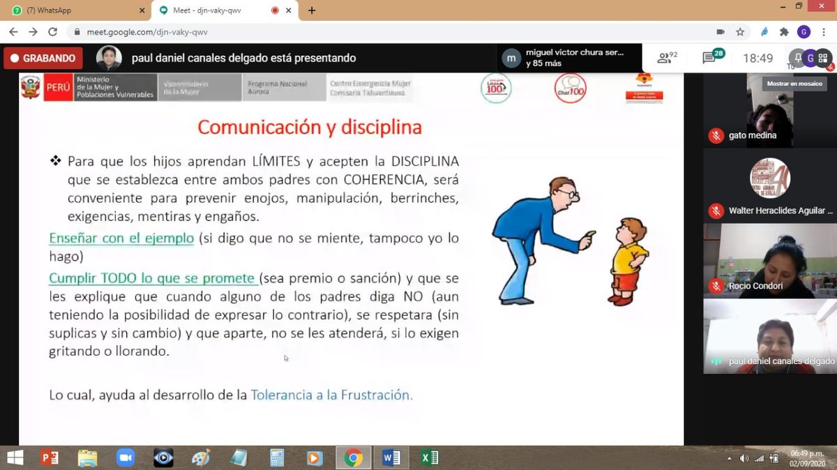 Barrio_Seguro's tweet photo. #DGSCInforma | Taller virtual de resolución de conflictos en el #BarrioSeguro "Tahuantinsuyo alto", dirigido a docentes y padres de familia de la I.E "Mariscal Gamarra", con el apoyo de la #OPC de la @PoliciaPeru, #CEM @MimpPeru, #DEMUNA y el Centro Guamán Poma de Ayala 💪🇵🇪. https://t.co/bU5Y3Zd1Yd