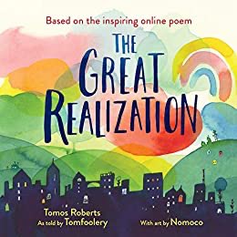 martelli_linda's tweet photo. LindaTheLibrarian at Park says “Hindsight is 2020” so check out this book: "The Great Realization" by Tomos Roberts (Tomfoolery), Nomoco ⁦@PAES231⁩ ⁦@Gerald_Fitzhugh⁩ ⁦@Principal_MH⁩ ⁦@UrbanEducator81⁩ #ParkStrong #GoodtoGreat https://t.co/OvGBT9i86i https://t.co/FWhFJaRUZw