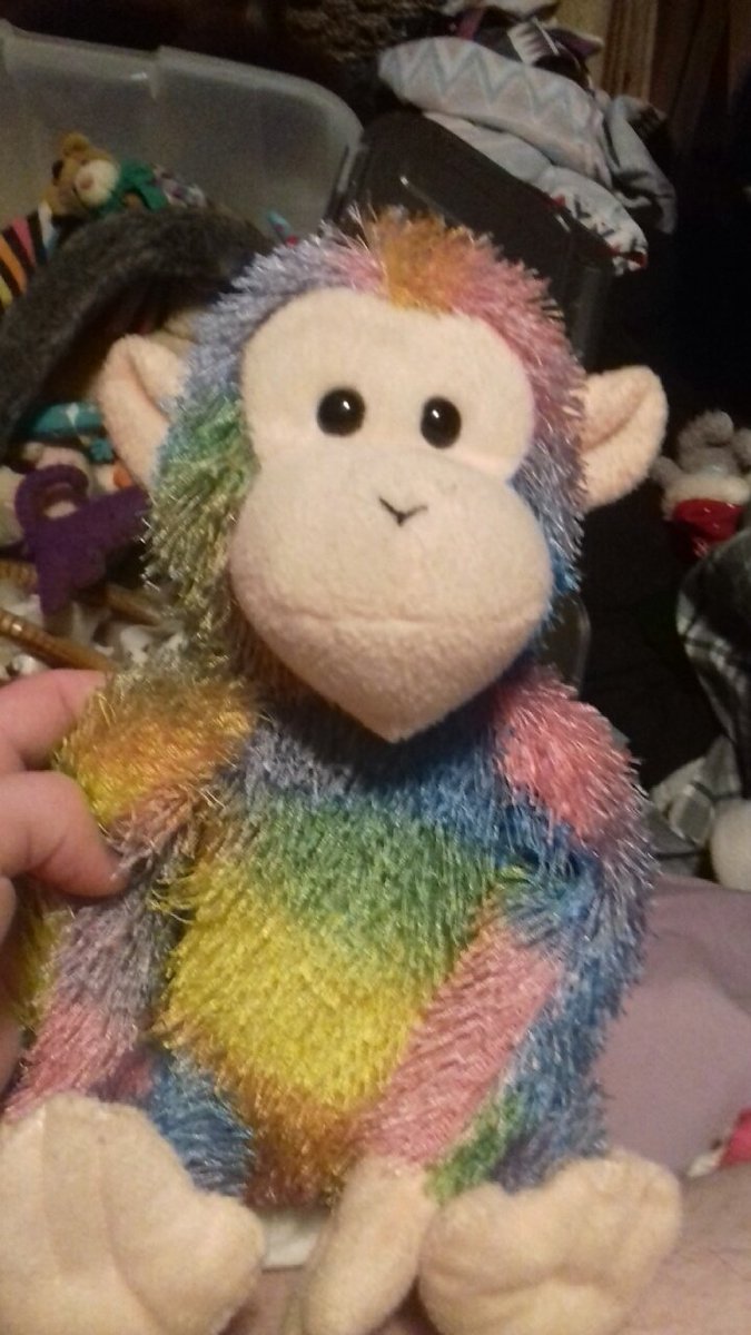 Monkey from poundland. I love him he's so soft.
