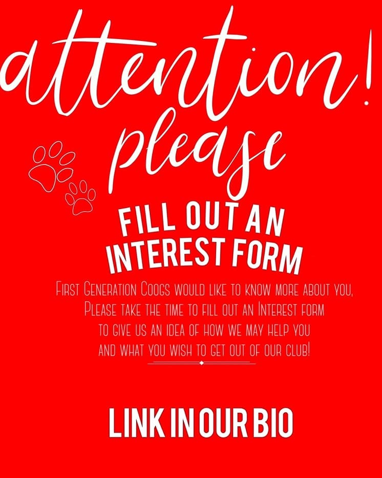 Hello everyone! We're so excited to welcome you back. Join us at our first general meeting Tuesday 9/8 or Wednesday 9/9 at 12pm or 5pm to learn more about what FGC has to offer.

Please also click the link in our bio to complete the interest form!

We hope to see everyone soon😊