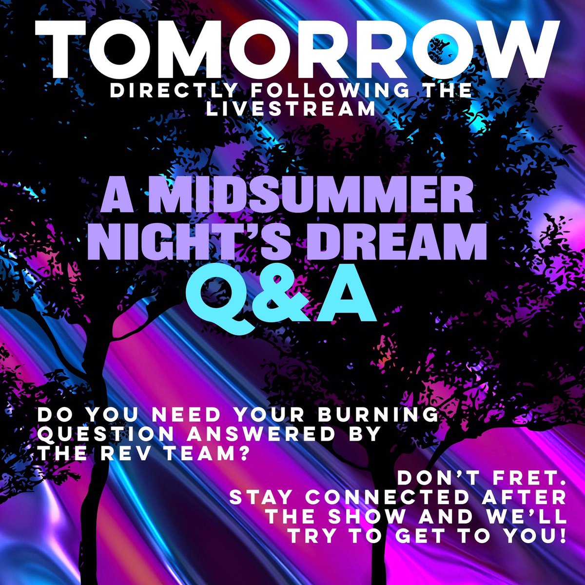 We'll be answering some submitted questions as well as what some of you send in the chat. // Feel free to DM some questions REV's way. #linkinbio or head to thelaurelhillcemetery.org/events/midsumm… 
•
#midsummer #shakespeare #williamshakespeare #philly #theatrephiladelphia #virtualreading