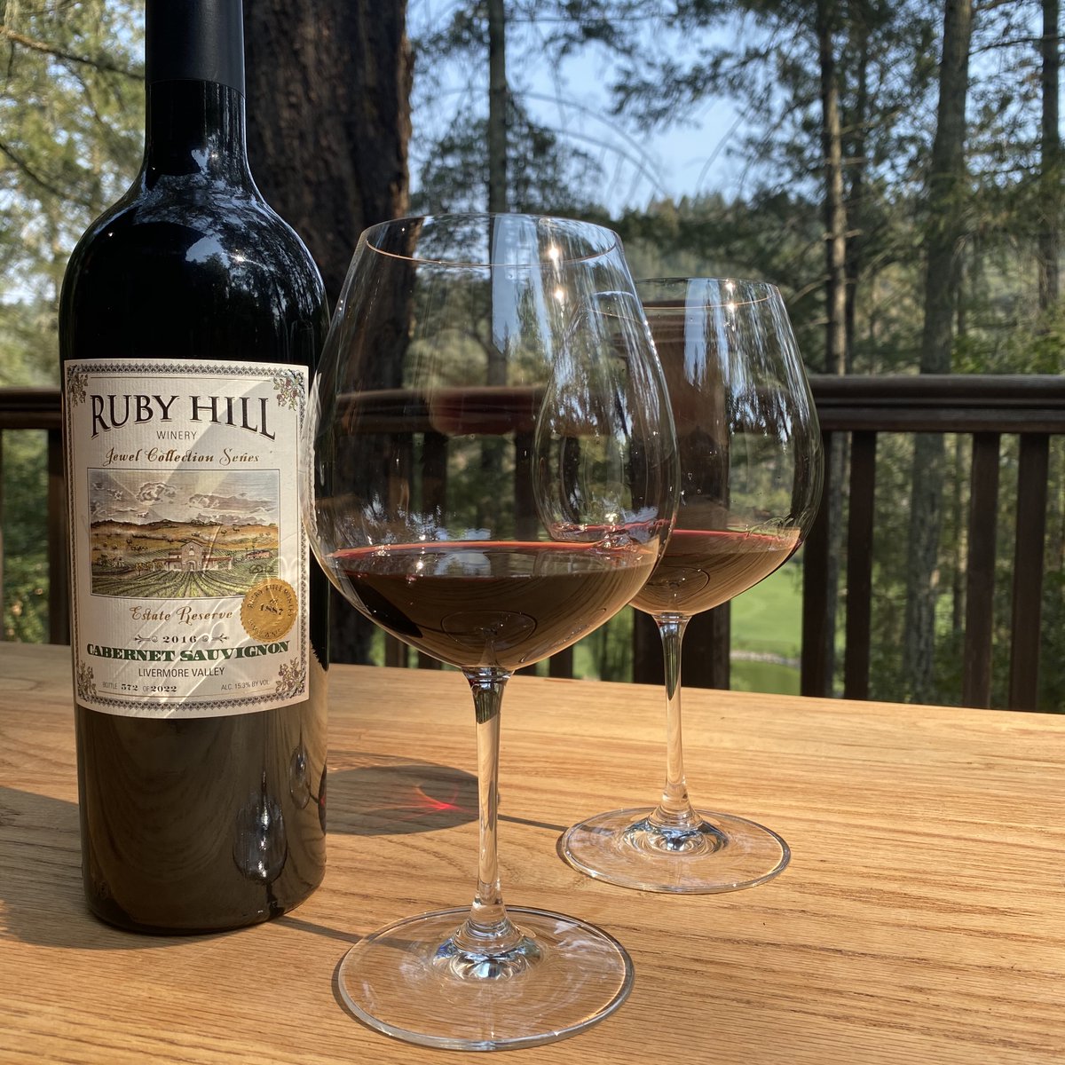 Ready to celebrate Cabernet Day! It was hard to choose but we went with the Jewel Cab. What are you opening up tonight? #cabernetday #winelovers #redredwine #livermorevalley #rubyhillwines #rubyhillwinery