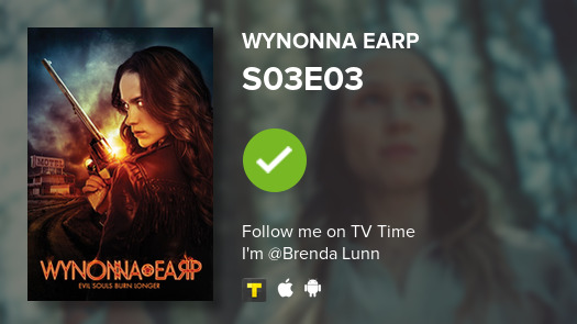 I've just watched episode S03E03 of Wynonna Earp! #tvtime tvtime.com/r/1tqcD