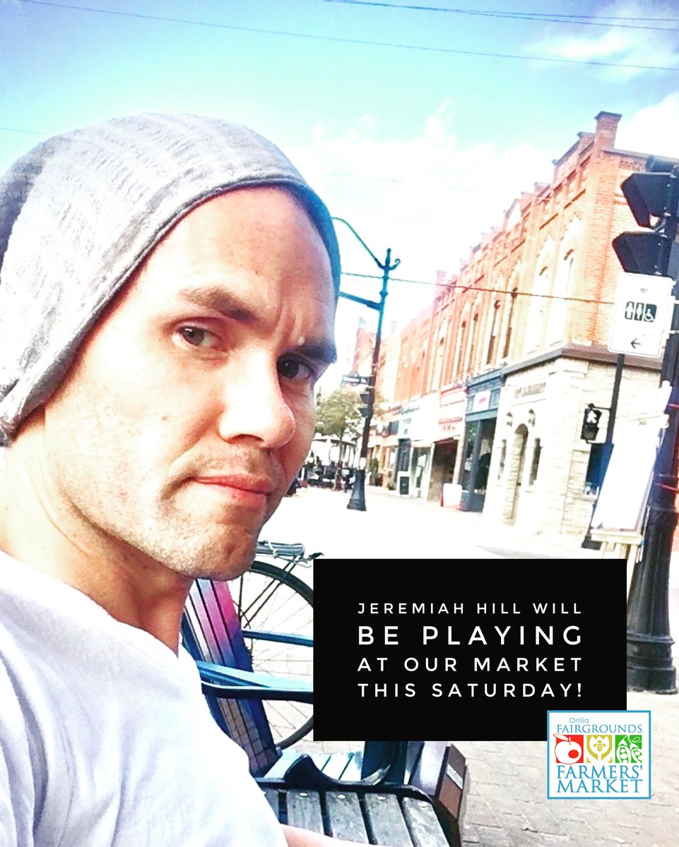 OFFM_ODAS's tweet photo. That’s right!  Jeremiah Hill will be performing at Our Market this Saturday!
#localmusician #localmusic #supportlocal #farmersmarket #saturdaymornings https://t.co/A58J4CzWx7