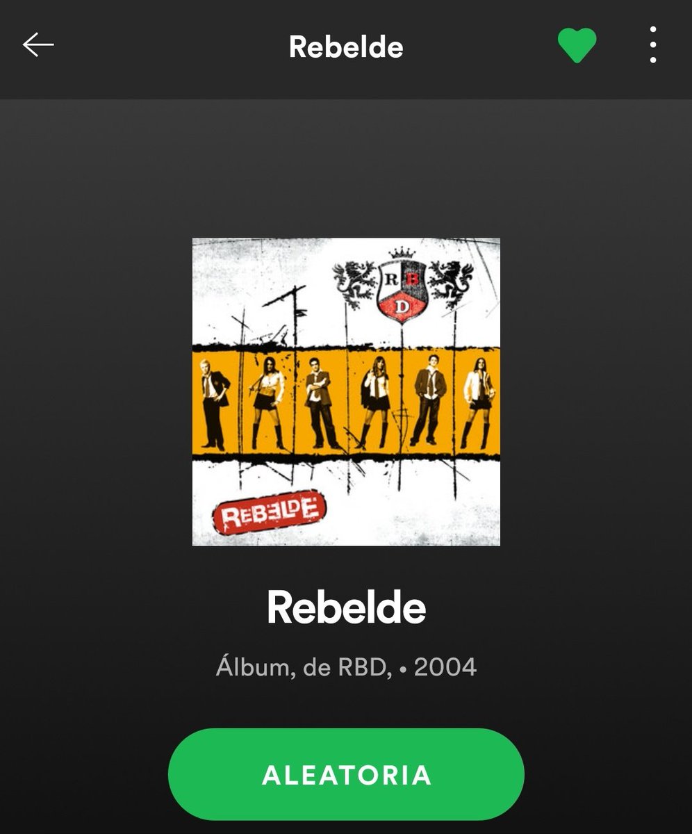 fukakachijairs's tweet photo. Mis ojos al ver rbd en Spotify. 
#RBDisBack https://t.co/nY7AotSlCV