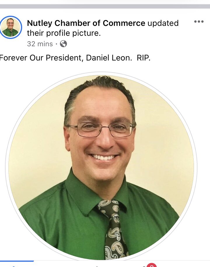 divorcediariess's tweet photo. Love every moment because life is too short #rip my friend @NutleyChamber #danielleon good man we loss today https://t.co/yQ5dDnTifI