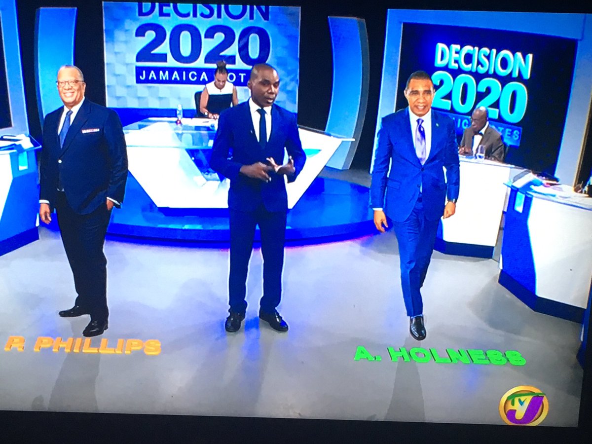jahmekyagyal's tweet photo. Wha Unnu know bout Hologram? @televisionjam get high tech and inna future pon dem! #Winningz #JaDecides2020 https://t.co/M60P9OhaPe