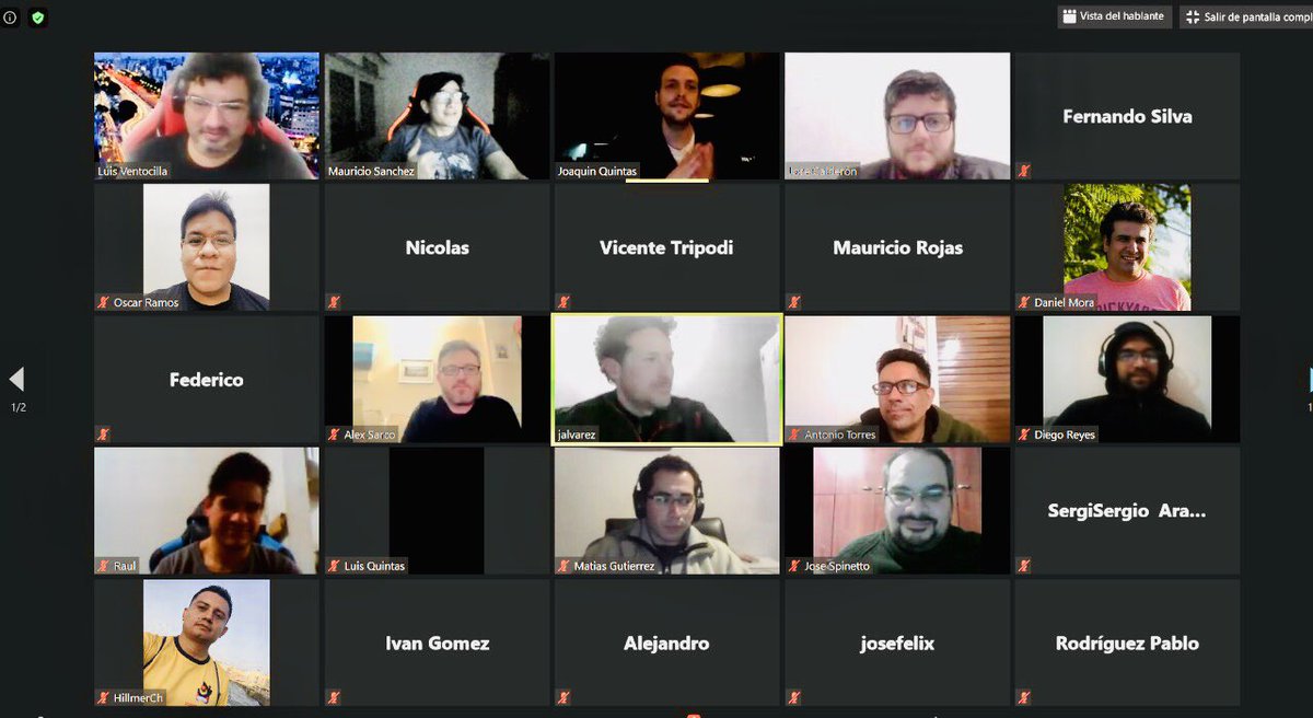 MauriDeveloper's tweet photo. Y así pasó otra terrible @javabsas Meetup 🎉☕️ Gracias @_coderio Y lxs #_Coderians por el águate 🚀🎉y a toda la comunidad más cool de #Devs JAVERXD Y AL Crack de José Calderon por sumarse con esta súper charla
evenbrite #jetbrains #Java #JavaBaires #JavaBsAs https://t.co/MnI2AUWXg4