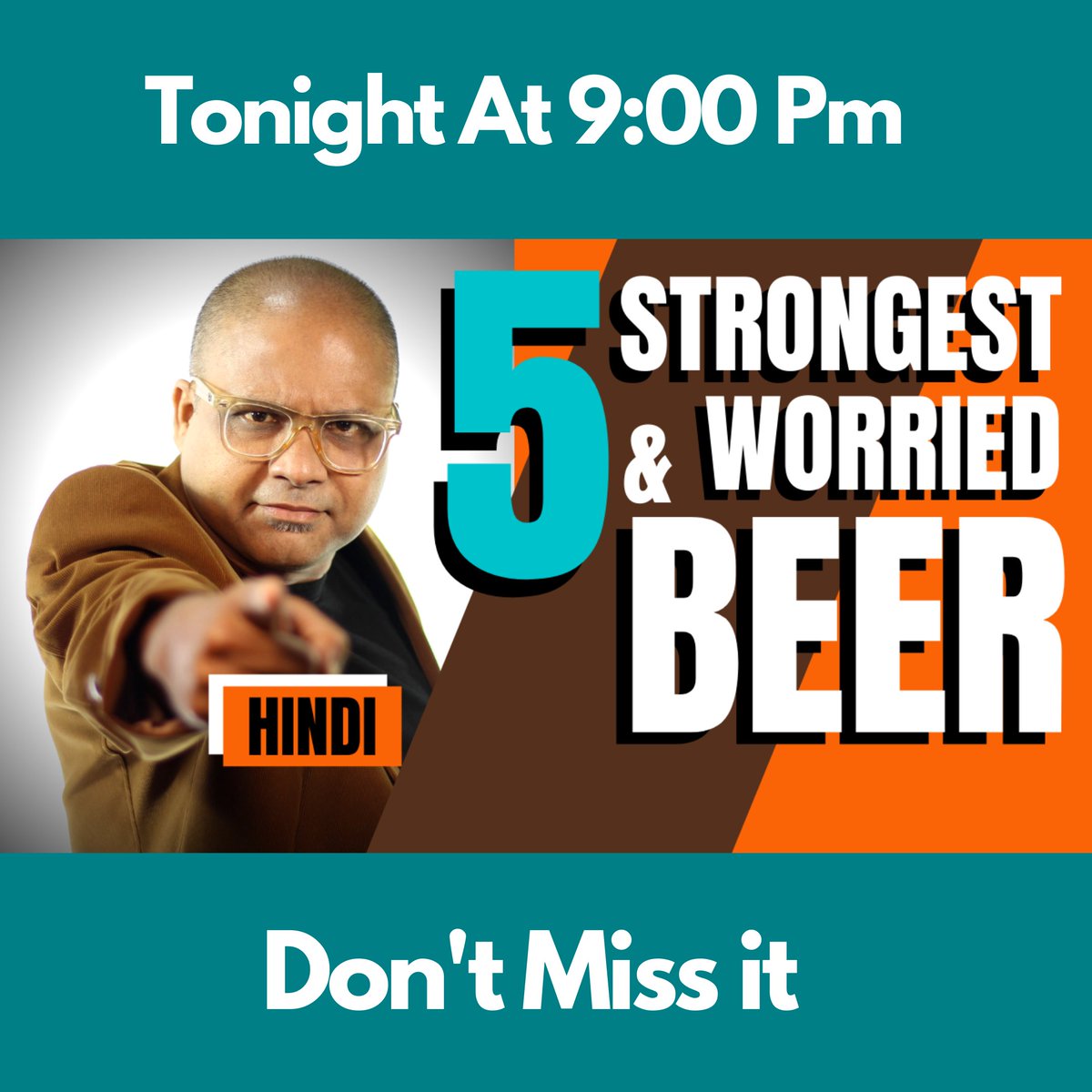 sanjayghosh1975's tweet photo. Today’s Video Link https://t.co/rAM0gWQVXT
Premiere Time 9:00 pm, Cheers
#FiveStrongestBeer #StrongBeer #OldMonkRumCocktails #VodkaCocktail #GinCocktail #CocktailsIndia #IndianSummerCocktail #Summercollin #CocktailsIndia #CocktailArt #CocktailRecipes #IndianCocktail https://t.co/CgdBQGNZzB
