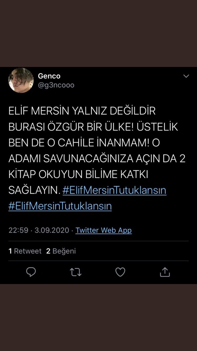 Bu nasıl özgürlük anlayışı amına kodumun çomarı asıl en büyük cahil sensin orospu cocugu açın kitap okuyun demiş bide amcık sen okuyosun sanki gidip mahalle köşelerinde tik tok çekmiyosan piçim amına kodumun @g3ncooo #ElifMersinTutuklansın