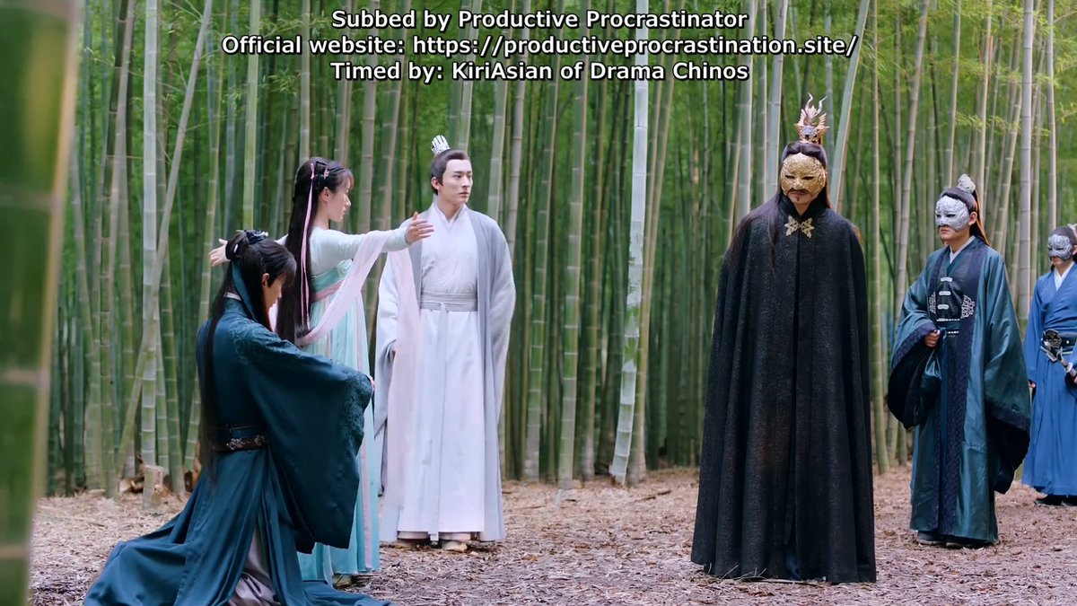 Xuanji standing up against Sifeng's master to shield him. Then, Sifeng stated they share a deep friendship, breaking another Lize palace's rules. #Episode4  #LoveAndRedemption