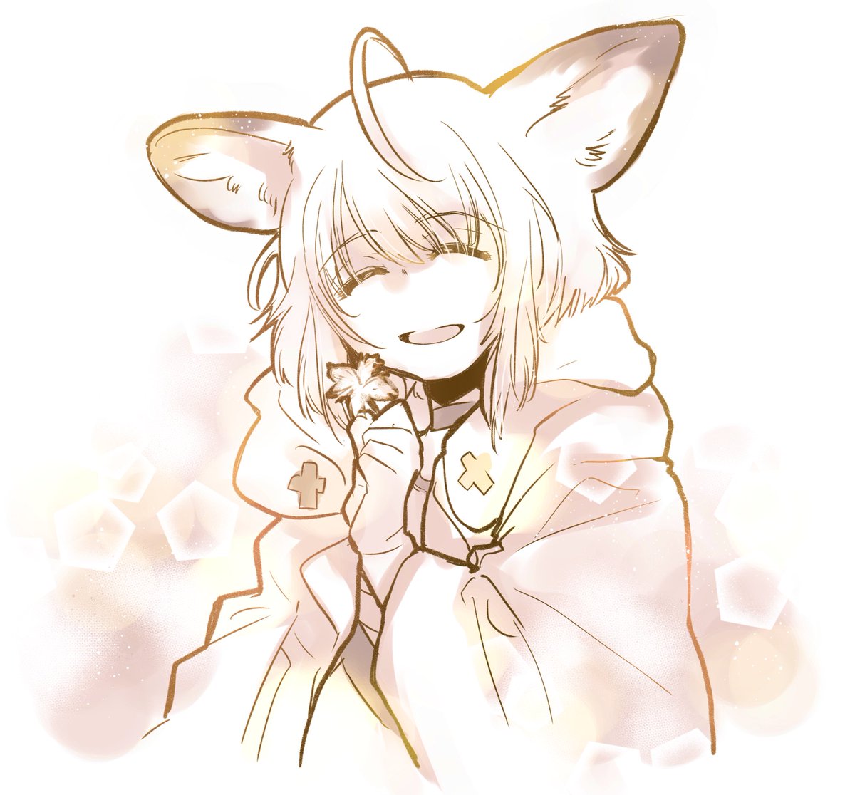ススーロ(アークナイツ) 「ススーロちゃんお誕生日おめでとう?✨✨✨ 」|鳥海かぴこ@神飢えコミカライズのイラスト