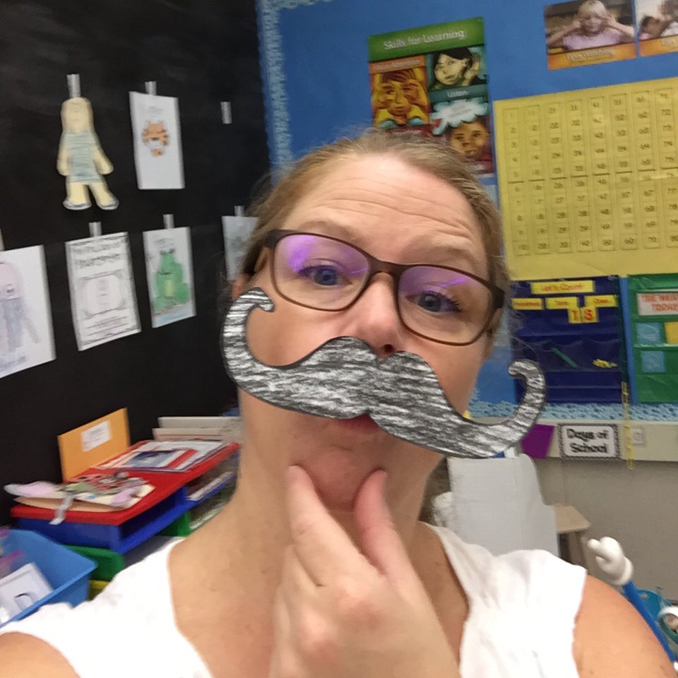 MandyjMurphy's tweet photo. M is for mustache! @MandyjMurphy @rcsdblueoaks https://t.co/ThD7ZT56YV
