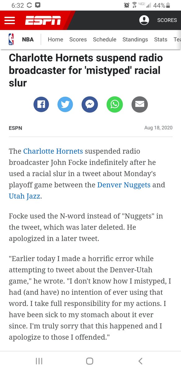 Overtime1911's tweet photo. I typed nuggets 20x and the N-word never popped up! This only happens when you use it constantly and it's in your phone memory bank... just in case anyone else is waiting to use that lie! https://t.co/lfmuIQjiyY