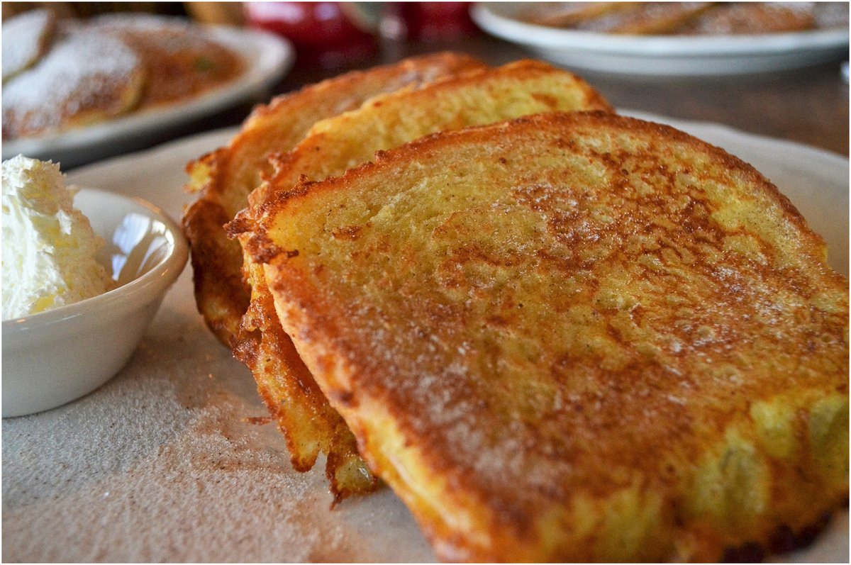 OPH_SouthSound's tweet photo. Our French Toast is made with thick sourdough bread, dipped in seasoned egg batter and grilled to perfection. Try it with one of our homemade fruit syrups! https://t.co/J6VSrQhqPT