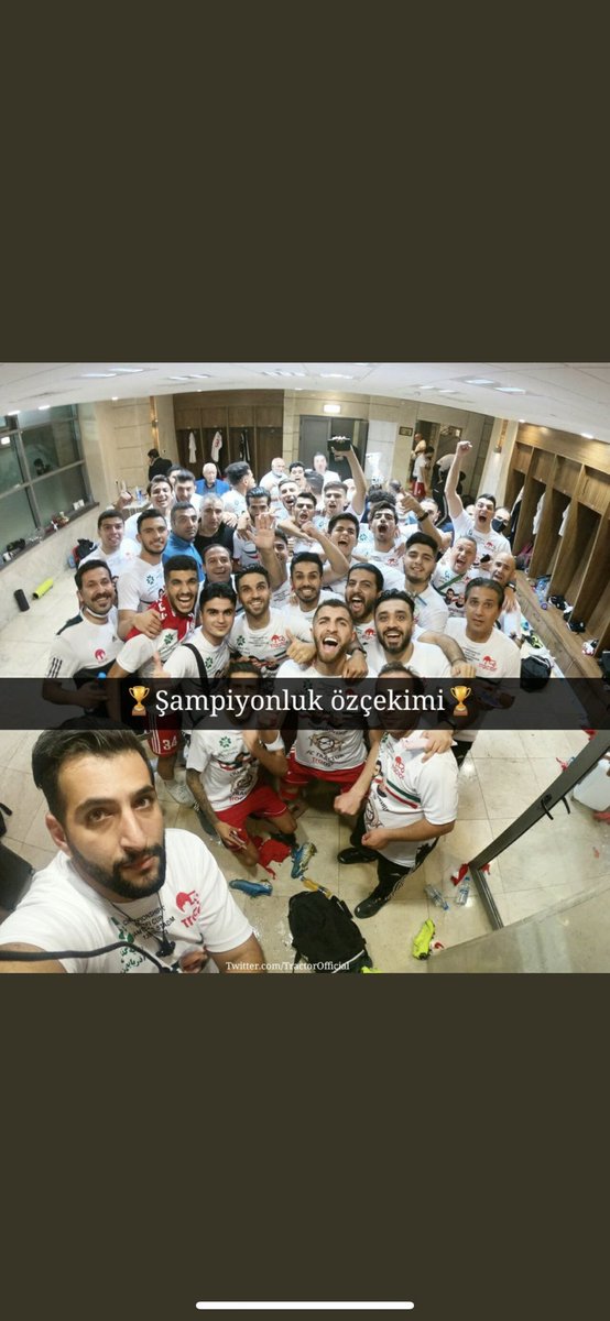 Türk'ün İran'daki kalesi, gururumuz <a href="/TractorOfficial/">TRACTOR FC 🏆</a> İran Kupasını kazandı.