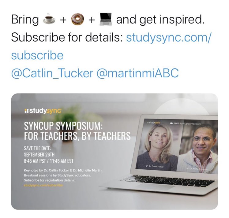 StudySync Virtual Symposium