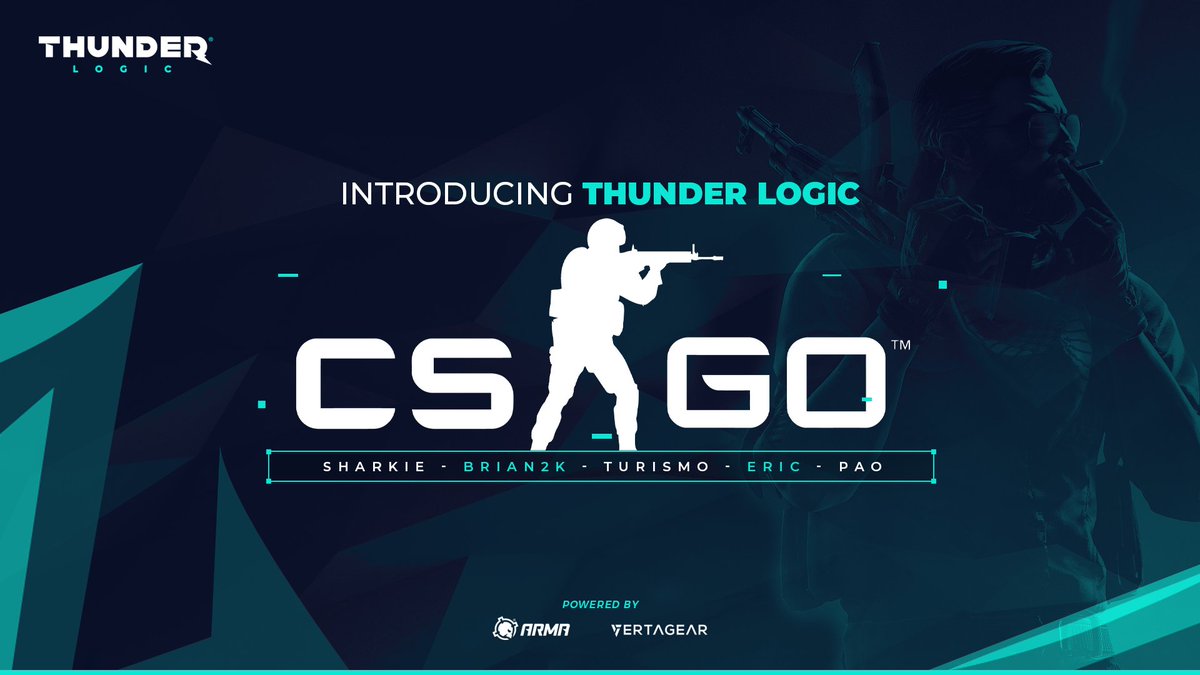 Thunder_Logic's tweet image. Haven&apos;t heard from us in a little while, but we are back!

Today we present to you our new CS:GO Roster that will be debuting tonight in their first @ESEA Season 35 Advanced match!