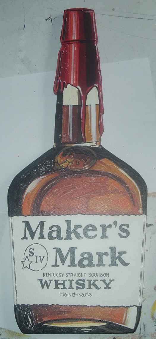 Really neat one to do -- cut out and painted on plywood then sealed -- love doing the aging of the paint -- project for client
