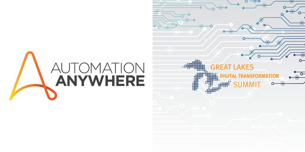 GLSummits's tweet photo. Sponsor Shout-Out! Many thanks to @AutomationAnywh, leaders in RPA, for sponsoring the Great Lakes Digital Transformation Summit. Reserve your spot today and be sure to visit their virtual booth during the Summit! https://t.co/ZIZt8LZwaM @GLSummits #digitaltransformation2020 https://t.co/JPlqunc7wX