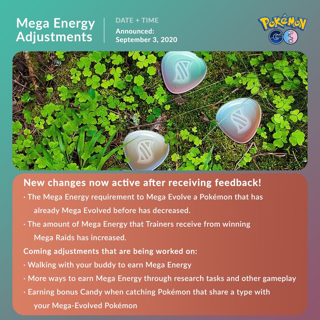 Pokemon Go Mega Energy: All Mega Evolutions and how to get Mega Energy