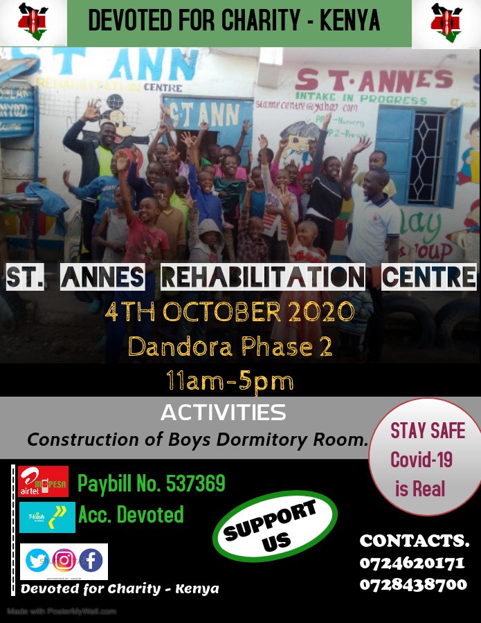 Devoted for Charity - Kenya tweet media