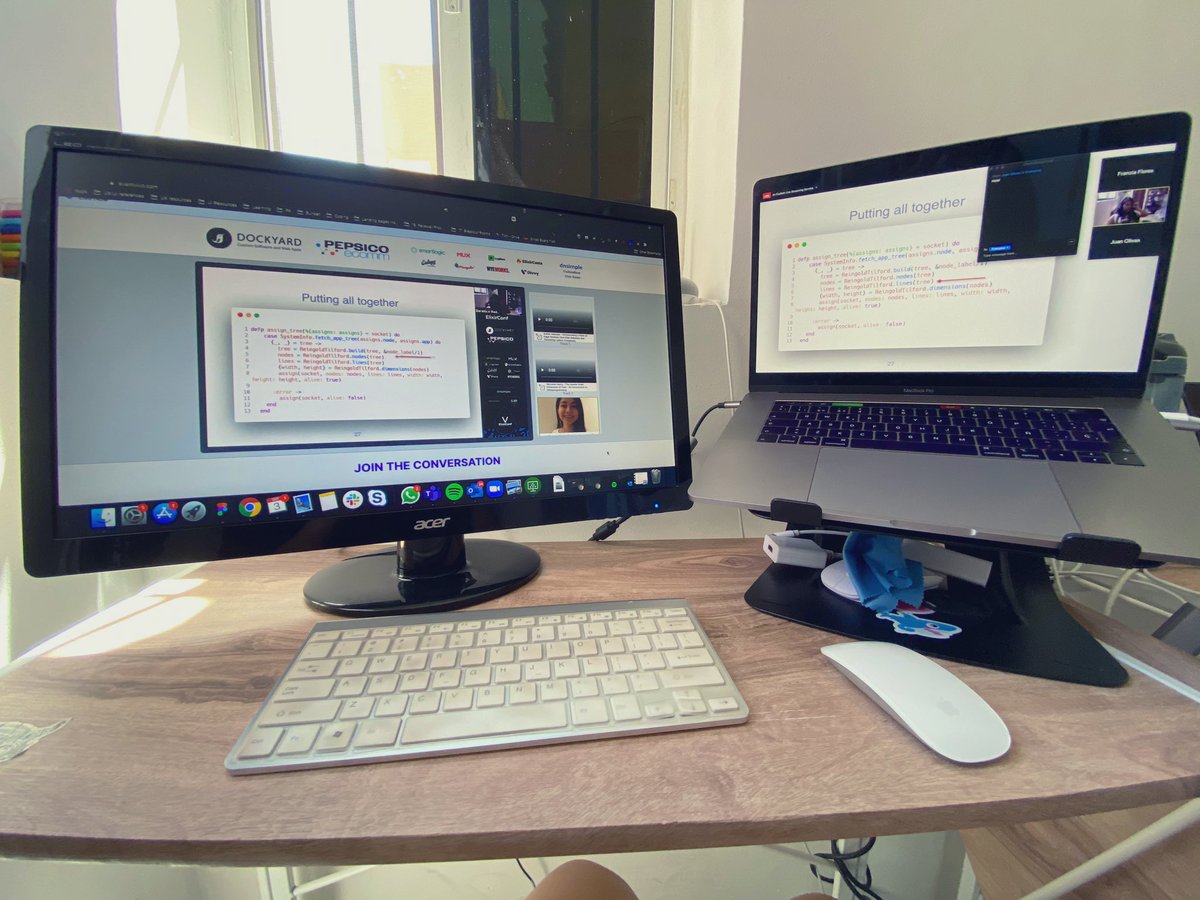 franziaconz's tweet image. Congrats @bemesa21 for a great talk at @ElixirConf 🥳

Berenice is a recent BA graduate who contributed to the @elixirphoenix #PhoenixLiveView Dashboard, proudly mexican and #womaninstem

#myelixirstatus #elixirconf2020