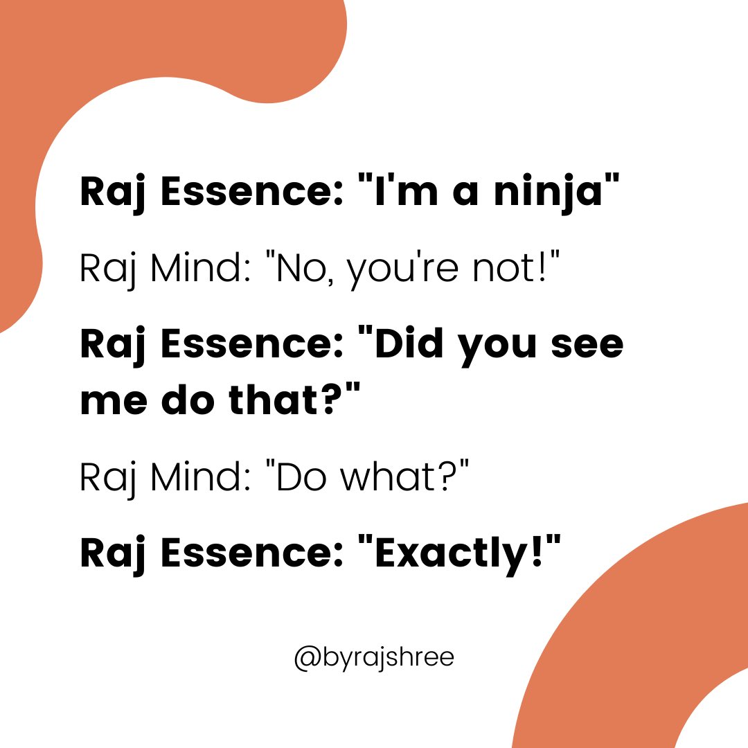 Don’t let your mind tell you anything other then you are whole and perfect... the ultimate #ninja. ⠀