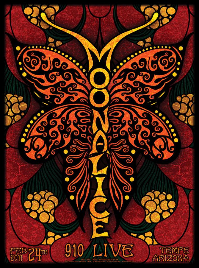 MoonalicePoster's tweet photo. Live To Love @Moonalice Poster Collection: 2/24/11 910 Live, Tempe, Arizona by @afishcalledalex https://t.co/MSGVX4DSjs 100% of the sales from every poster purchased goes directly to the artist. M338 #MAPLTL #MAPR #AlexandraFischer #art #gigposter https://t.co/E4YiG8DPzs