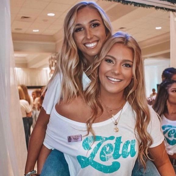 Today we sadly mourn the loss of Kirsten Jones (pictured, bottom) a sister from Nu Chapter (University of Alabama), who passed away Tuesday, Sept. 1.