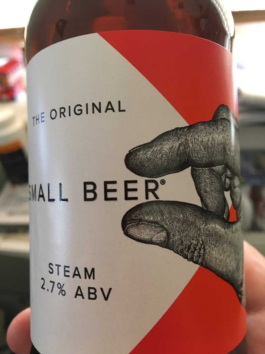 Steam is very tasty for such a low ABV beer. Particularly in my new #BeerBods glass. Just the right flavour profile for these early autumn days.