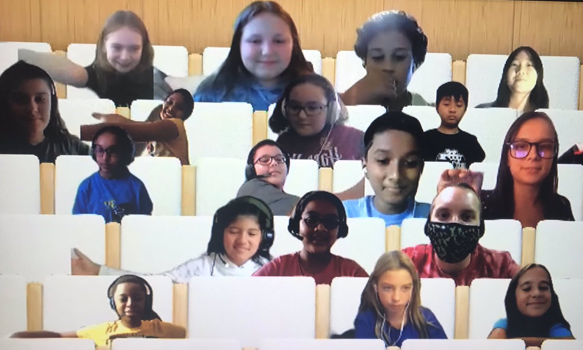 JeanieSilcox's tweet photo. Meet half of our 2020-2021  Speech &amp; Debate Team!! Our first virtual meeting! Time to Get This Show on the Road!! 👏👏 @newschester @debatebroward #creatEdebate https://t.co/S6qL7CLpqX