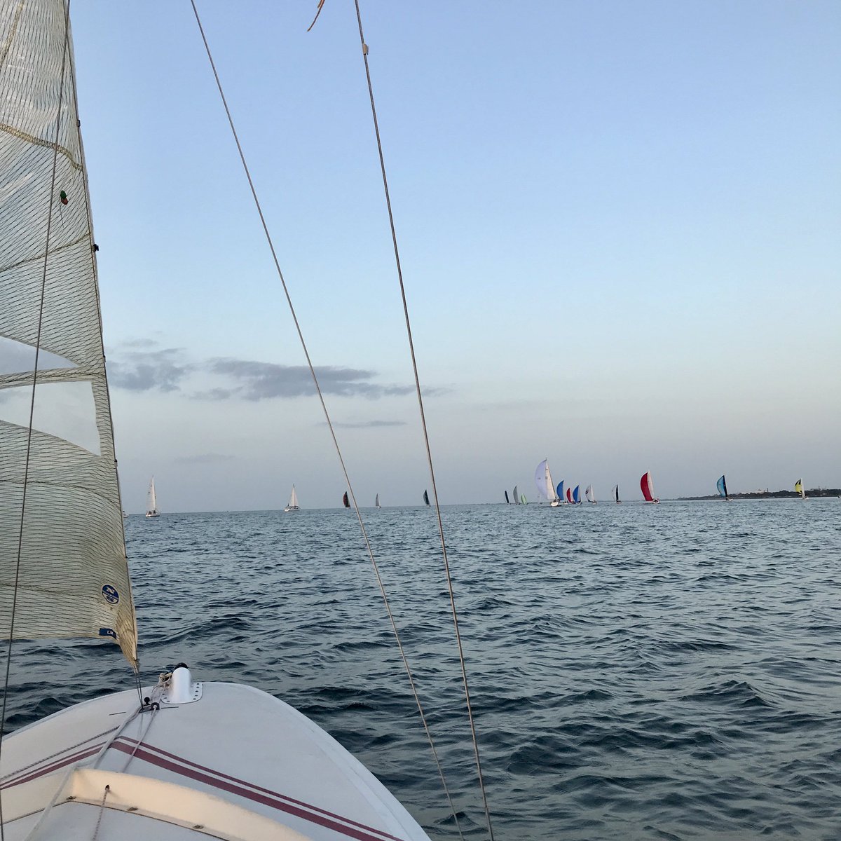 rkambati's tweet photo. Trying out a new boat, it’s super fast and very responsive. #Melges #Escow https://t.co/OvBpNcQpSk