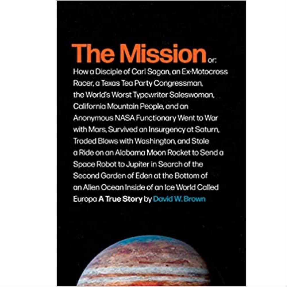 MarianLiberryan's tweet photo. It can be hard for me to read science but #DavidWBrown ’s conversational tone, accessible style, & narrative pace had me hooked! THE MISSION is the popsci book you’ll be able to give all the nf fans @librarylovefest #ewgc #readadv #narrativeNF https://t.co/iet87hQgJA