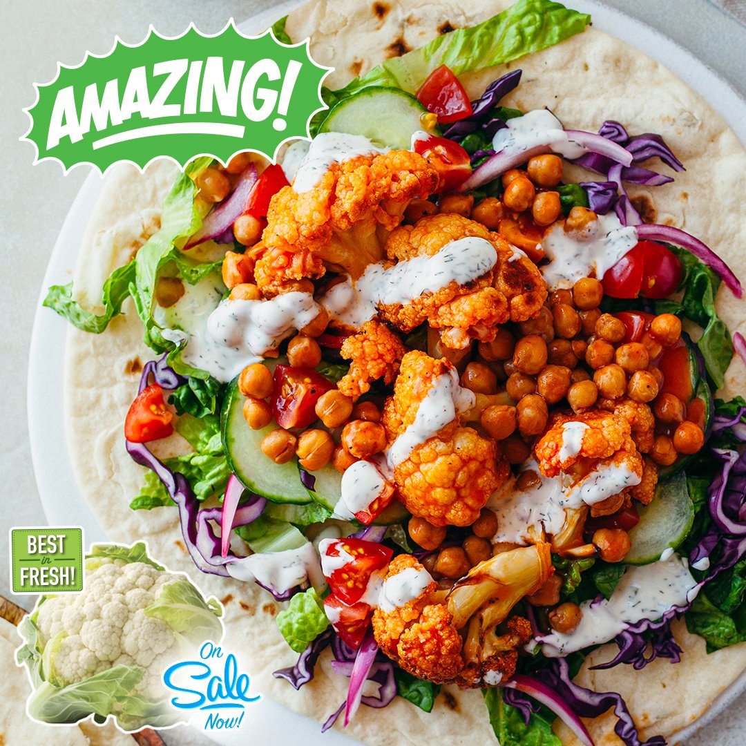 BestMarketHQ's tweet photo. Roast chickpeas and cauliflower, toss with your favorite sauce and load it into a wrap for a veggie filled treat guaranteed to power you through even the busiest day! Grab cauliflower #onsale now with the #BestInFresh! https://t.co/OYkexT0m0p
#longisland #harlem #eastend #foodie https://t.co/FavkJF14x2