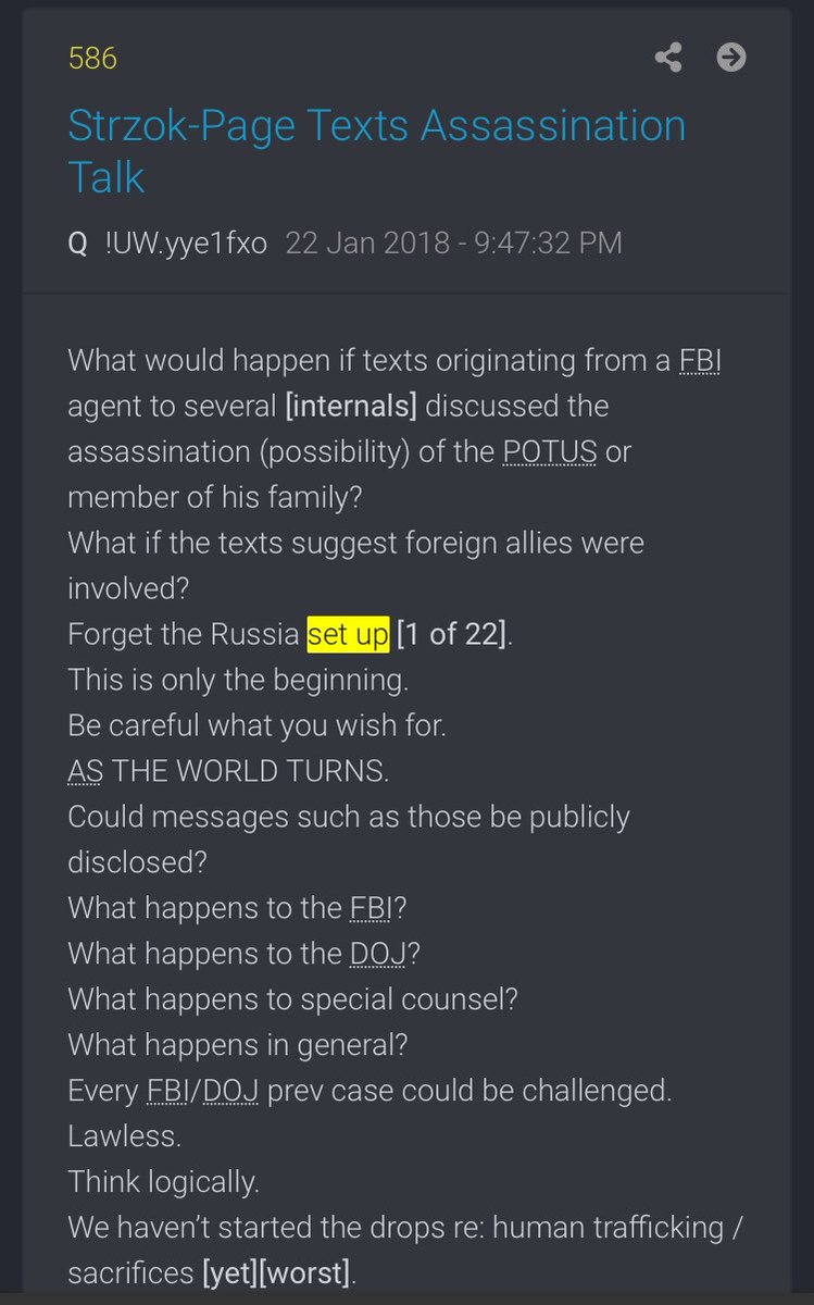 3/ “Set up” is used several ways, but the primary way it’s referenced is regarding the Ru$$iaGate framing [tre_ason]& ***unmasking***Pelosi+MaskI noted in May that as C0VlD was ramping upThe Unmasking Crimes & Mask Enforcement were the biggest stories simultaneously